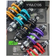 Aji racing adjustable Monoshock [ 200MM / 205mm ] Y15  / LC135 V1-V8 /  Y16 * BIG SPRING *