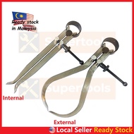 150mm Metal Carbon Steel Spring Caliper Metric Inside Internal Caliper Outside External Caliper Meas