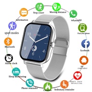 LIGE New Women Smart watch Men 1.69" Color Screen Full touch Fitness Tracker Bluetooth Call Smart Clock Ladies Smart Watch Women watch women