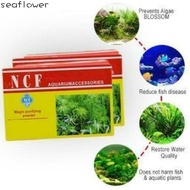Aquarium Water Clarifier Powder - Freshwater Saltwater Tank Purifier 30g 5pcs