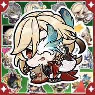 [KFC x Genshin] Sticker Alhaitham and Kaveh Collab KFC (set of 16 pictures)