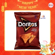 Doritos Spicy Nacho Cheese Snacks 198.4g and 3.8g (Spicy Cheese flavor) Expiry date: January 31, 202