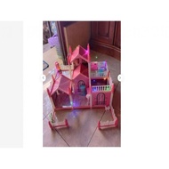 3D Princess Castle Villa House Toy DIY Toy House Assembly/