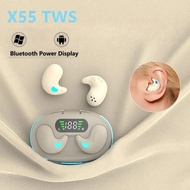 New Product # Upgrade Chip New X55 Wireless Headphones Sleeping Earbuds Ear Hooks Bluetooth Earphone