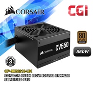 Corsair CV550 550W 80Plus Bronze Certified PSU - CP-9020210-UK
