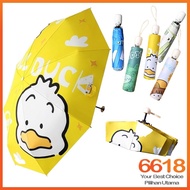 Payung Automatik Luar Teduhan Payung Lipat Auto Buka Dan Tutup Korea Ins Style Payung Anti-Ultraungu