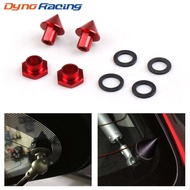 Red Aluminum Rear Glass Strut Hardware Complete Kit for Honda Civic 92-95 3Dr Hatchback EG6 CRV Auto