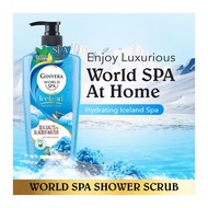 GINVERA World Spa Shower Scrub 750 ML Swiss Glacier Water And Sea Salts