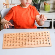 gamchiano Wooden Bingo Masterboard Foldable, Practical, Toy, Sturdy Professinal Bingo Board Ball Hol