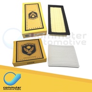 [Mitsubishi Mirage G4, Mitsubishi Mirage Hatchback] AIR FILTER and CABIN FILTER Bundle