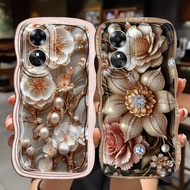 WAVE CASE FOR OPPO A18 A38 A78 5G TYPE a572022 A76 A96 A17K A16 A54 A17 A15 A16K A55 A74 A91 A52 A92