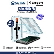 Tempered Glass Samsung Galaxy S22 Ultra Plus Spigen Glas tR EZ Fit Clear HD Anti Gores Protector