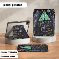 Harry Potter Spellbook cover Case 3-Fold Design 720 Rotate ipad Gen 10 iPad Air 7 Air 6 Air 5 Case