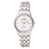 Citizen EW2314-58A Silver Dial Two-tone Stainless Steel Case and Strap Ladies Watch