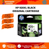 HP 920XL High Yield Black Original Ink Cartridge (CD975AA),For 7500A–E910a/7000–E809a/6000–E609a/450