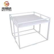 Promotional Table Display Stand Stall Goods Foldable Supply Supermarket Factory Stacking Display Cab