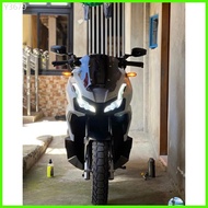 ▼ ◰ ❐ HONDA ADV 150 & 160 WINDSHIELD NEW DESIGN SMOKE BLACK & CLEAR