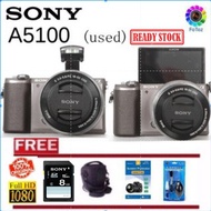 Sony Alpha a5100 Mirrorless Digital Camera (display only used)   99.7% condition