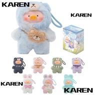 KAREN1 Lulu Piggy Box, Joyful Time Series Box Keychain Box, Cute Plush Stuffed Animals Figures Pende