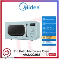 Midea 21L Retro Microwave Oven AM820C2RA With Defrost Function