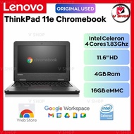 Lenovo Thinkpad 11e Chromebook 11.6" intel Celeron Quadcore 4Gb+16Gb Google Chrome OS Web Store *USE