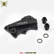 BATTLEBEE Racing Car Modification Engine Oil Cooler Adapter For BMW 140i 240i 340i Z4 Toyota Supra A