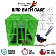 MPT Bird Bath Cage Sangkar Mandi Burung Murai Batu Sangkar Mandi Murai Batu Sangkar Mandi Burung Mer