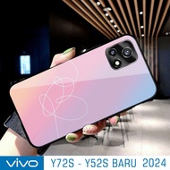 G34 - Softcase Glass Kaca VIVO Y72S/Y52S - VIVO Y72S - Casing hp - Softcase VIVO Y52S