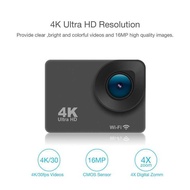 Touch Outdoor Waterproof Sports Camera 4K 60FPS Sports Camera EIS Anti-Shaking Remote Control Digita