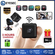 EYESEC Kamera Mini CCTV 1080P Wifi Camera Mini Spy Cam Tersembunyi Kamera Pengintai Mini CCTV Batera