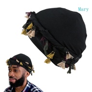 Mary Breathable Skull Hat with Braid Moisture Wicking Durag for Outdoor Activity