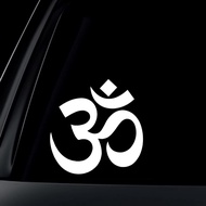 OM (OHM) Symbol Car Decal / Sticker