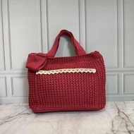 NAFF.ID- "Azriel" Women's Sling Bag|Multifunctional Bag with 2 Thick Knit Straps