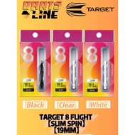 [8 FLIGHT] TARGET 8 FLIGHT SLIM SPIN SHAFT [19MM]