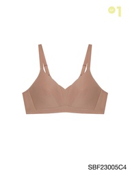 Sabina Forever Young Level 1 เสื้อชั้นใน ไร้โครง รหัส SBF23005C4 - สีเนื้อแทน