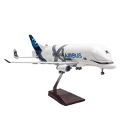 Mô hình máy bay vận tải Airbus Beluga XL A330-743L 42cm 1:150 Art Crown Model