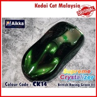 Warna Cat Kereta Aikka Paints CK14 / British Racing Green III / Supreme Crystalized / Touch Up Paint