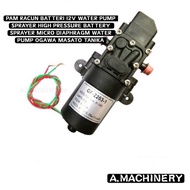 PAM RACUN BATTERI 12V WATER PUMP SPRAYER HIGH PRESSURE BATTERY SPRAYER MICRO DIAPHRAGM WATER PUMP OG