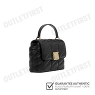 DKNY รุ่น BEAU MEDIUM TOP HANDLE CROSSBODY CODE: R34EBB18 BGD กระเป๋าสะพายข้าง กระเป๋าถือ กระเป๋า