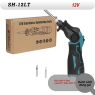 Mỏ Hàn Điện Không Dây 30W 400 ℃ Hàn Không Dây Có Thể Sạc Lại Cho Công Cụ Sửa Chữa Pin Lithium 12V
