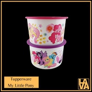 Tupperware My Little Pony One Touch Topper Junior Set (2) 600ml