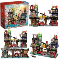 Compatible with Lego 71799 Ninja Market Garden Phantom Ninja Series Large Boy Assembled Toy Gift