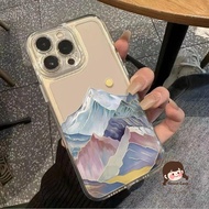 Luxury Colorful Peaks Phone Case For iQOO Z9S Z10 Turbo Z9 Turbo Plus Z9X Z8 Z8X Z7X Z7i Z6 Z6X Z5 Z