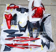 ชุดสี กรอบพลาสติกครอบตัวถังทั้งคัน Suzuki Shooter / Smash 115 fi สีแดง แท้ศูนย์