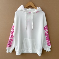 2B-67 Korean Version Children Hooded Long-Sleeved Sweatshirt Fun All-Match Big Kid Letter Print All-