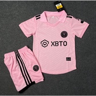 Pink Inter Miami Children's Soccer Suits 2023 - High Quality Sesame Fabric