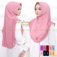 Katrina Bergo Series Warna Mocca daily jilbab / jilbab cantik / bergo instan / kerudung syari