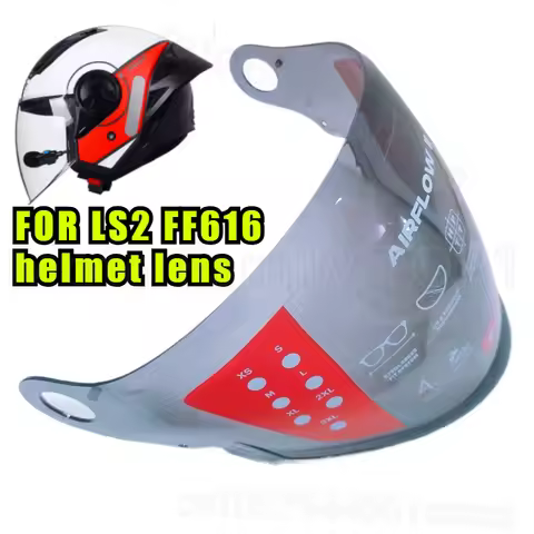OF616 half helmet original lens OF-MHR-110 lens LS2 helmet sunscreen goggles accessories motorcycle 