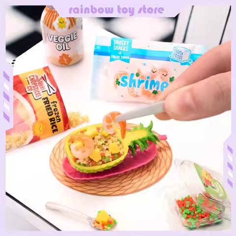 MGA Miniverse Blind Box DIY Handmade Food Play Toys Gourmet Mysterious box Of Handheld Universe Crea