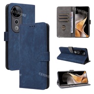 Vivo V40 5G V40Pro 2024 Flip Matte Leather Casing For Vivo V40 5G VivoV40 V 40 Pro V40Pro V40E 5G 20